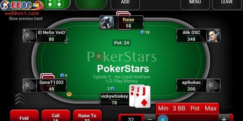 Poker EE88 - Lối chơi lôi cuốn cùng mức trả thưởng hấp dẫn