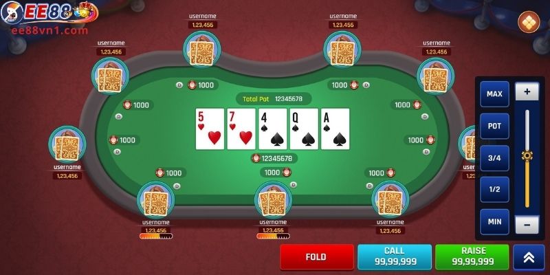 Hướng dẫn chi tiết cách chơi một ván poker